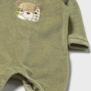 Grenouillère Bébé en Coton Bambou Velours Biologique, Pyjama Bébé à Pieds, Combinaison Personnalisée pour Vêtements de Bébé et Nouveau-né - Product Image 5