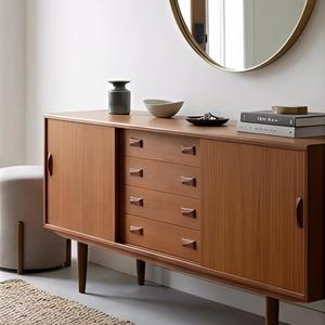 DD Woodworks Nouvelle Conception <span class=keywords><strong>Commode</strong></span> à Tiroirs en Bois Massif de Luxe Moderne pour Chambre à Coucher, Meuble de Rangement pour Vêtements, <span class=keywords><strong>Longue</strong></span> <span class=keywords><strong>Commode</strong></span> pour Salon - Product Image 2
