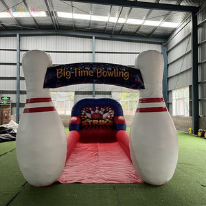 Simulateur <span class=keywords><strong>de</strong></span> bowling gonflable commercial en PVC pour jeux <span class=keywords><strong>de</strong></span> lancer sportifs en plein air, en bâche, à vendre - Product Image 1