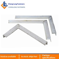 Anneau en fer galvanisé à chaud pour accessoires de communication, câble optique, ligne électrique aérienne, câble de tirage, anneau en fer plat, Chine