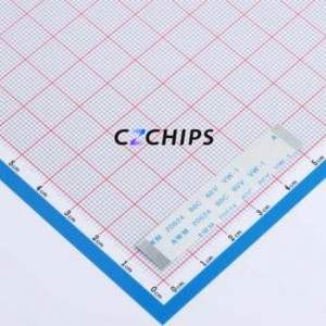 BTC05A-18P-50-3-5 FFC Cable (Flexible Flat Cable) P=0.5mm Connector 18P 0.5mm Non-Inverting 5cm - Product Image 1