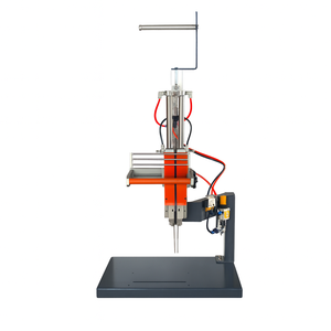 Machine à agrafes automatique à moteur pneumatique, agrafeuse à métal élastique avec emballage en bois - Product Image 1
