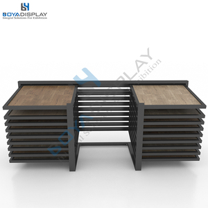 Support de présentation incliné en céramique, pliable et écologique, pour carrelage, pierre, métal, parquet, bois dur et stratifié - Product Image 2