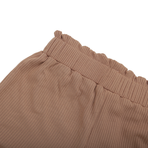 Unisex Summer Baby Rompers Set Customized Print Designs Pullover Closure 2pcs Lovely Girls Shoulder Strap Tops <strong>Ruffle</strong> <strong>Shorts</strong> - Product Image 6