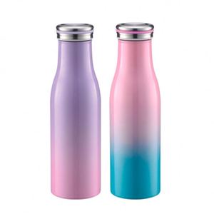Top Seller 300ml Food Grade Stainless Steel Vacuum <b>Flask</b> Tumbler Travel Mug Milk <b>Bottle</b> for Office Gifts with Lid - Product Image 1