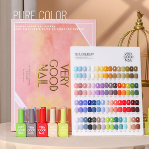 Kit de vernis à ongles en gel UV Macaron 60 couleurs 15 ml, non toxique, séchage LED, coffret cadeau complet pour manucure en salon - Product Image 2