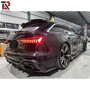 Kit Carrozzeria in Fibra di Carbonio Stile PAK per <span class=keywords><strong>Audi</strong></span> <span class=keywords><strong>RS6</strong></span> C8 Avant - Pacchetto Aerodinamico Completo, Set Completo in Vera Fibra di Carbonio per <span class=keywords><strong>RS6</strong></span> Performance - Product Image 5