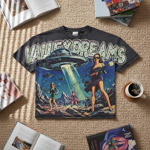 T-shirt Casual da Uomo Oversize in Maglia 100% Cotone ad Asciugatura Rapida Traspirante Effetto Lavato Vintage - Nero Taglie X Vegan - Product Image 1