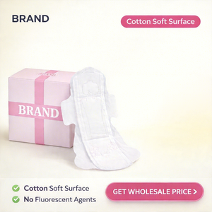 Toalla Sanitaria Hipoalergénica Ultrafina con Alas, Material de Algodón, Súper Absorbente y con Protección Contra Fugas para Uso Nocturno - Product Image 5