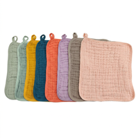 Bavoirs en mousseline 100 % coton pour bébé, doux, respirants, absorbants, pour l'alimentation des nouveau-nés, garçons et filles, fabrication en usine