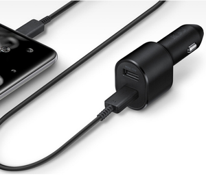 Adaptador Tipo-C USB-C Original PD 45W 15W Doble USB Tipo-C Adaptativo para <span class=keywords><strong>Cargador</strong></span> Rápido <span class=keywords><strong>Samsung</strong></span> S25 S24 Ultra Z Fold 4 <span class=keywords><strong>Cargador</strong></span> para Auto - Product Image 5