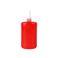 Bouteilles adhésives anaérobies rouges noires sans ombre du fabricant Bouteilles de colle à vis en plastique moulé par injection disponibles en gros