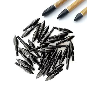 Freccia punta Boardhead <span class=keywords><strong>75</strong></span>/100/125 grano ID6.2mm punte <span class=keywords><strong>da</strong></span> campo a vite in punte di proiettile, tiro con l'arco bersaglio balestra pratica la caccia con l'arco - Product Image 3