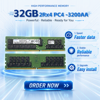   Mémoire serveur 32 Go DDR4-3200 ECC RDIMM 2Rx4 d'origine, reconditionnée, non utilisée, compatible avec HPE, Dell, Supermicro et autres serveurs