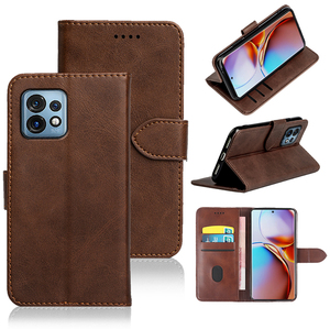 Étuis de téléphone en cuir à rabat PU à bas prix pour Motorola Moto E32S G82 G71S G52J I Edge Plus 30 Neo Ultra avec couvercle de fente pour <span class=keywords><strong>carte</strong></span> - Product Image 1