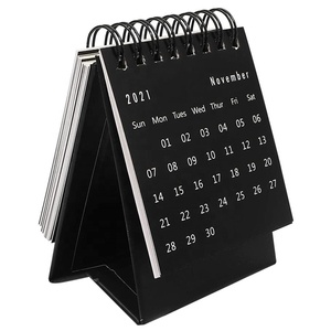 Mini Calendario De Escritorio 2023-2024 - Tamaño 10x7.6 Cm, Espiral Dorada, Diseño De Rosas Rosas | Portátil, Fácil De Leer