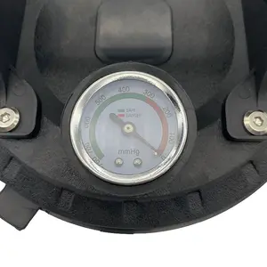 Vacuum Pump Suction Cup Glass Tile Sucker Heavy Duty Hand-held With ABS Handle Pressure Gauge Free Case