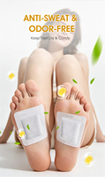 Patch de gel pour les pieds aux huiles essentielles naturelles + massage des points d'acupuncture, profitez d'un SPA pour les pieds à domicile