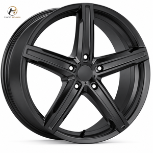 Jantes en aluminium forgé 6061-T6 polies de luxe de 18 à 24 pouces, jantes modernes à 5 branches pour Mercedes <span class=keywords><strong>BMW</strong></span> Audi Porsche Lexus - Product Image 1