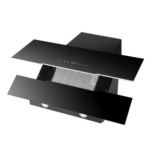 Ý tưởng treo tường phạm vi mui xe, tự động làm sạch 90cm phạm vi thông minh mui xe nhà bếp mạnh mẽ hút điện LED thông gió Tempered Glass - Product Image 2