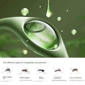 Xách tay người lớn bé chống muỗi Vòng đeo tay tinh dầu Sticker trong nhà ngoài trời thể thao giải trí Thuốc đuổi muỗi tạo tác - Product Image 4