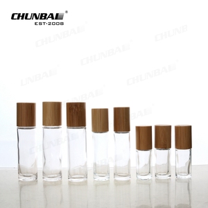 Ả Rập 10 Ml 30 Ml 50Ml 90Ml Cuộn Trên Frosted Rõ Ràng Dầu Nước Hoa Thủy Tinh Rò Rỉ Bằng Chứng Roll-On Chai Bằng Gỗ Cap - Product Image 3