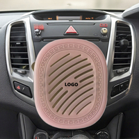 Désodorisant de parfum de parfum de lavande de luxe pour voitures Portable suspendu en plastique ruban boîte-cadeau Pack voiture aromathérapie ensemble