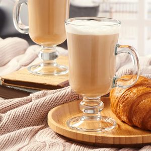 Vente chaude hiver Style <span class=keywords><strong>irlandais</strong></span> tasse à café en <span class=keywords><strong>verre</strong></span> avec poignée <span class=keywords><strong>verre</strong></span> à vin chaud tasse à café <span class=keywords><strong>verre</strong></span> d'isolation thermique - Product Image 4