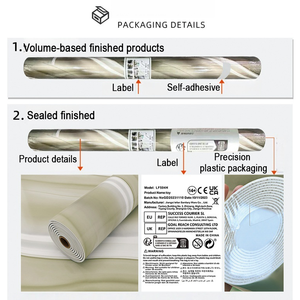Modern PVC Marble Film <strong>Wall</strong> Covering Self-Adhesive <strong>Vinyl</strong> for Household and Hotel Waterproof and Fireproof for <strong>Wall</strong> Decoration - Product Image 4