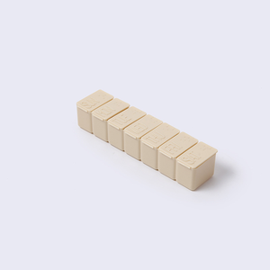 Pastillero portátil de viaje a prueba de agua PP semanal (7 días), caja organizadora de vitaminas, organizador de pastillas - Product Image 5