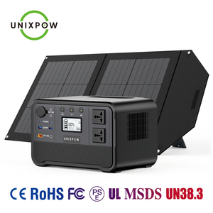 Centrale Électrique Portable OEM 1000W 700W avec Batterie LiFePO4, Générateur Solaire à Prise CA pour Camping en Plein Air - Fournisseur en Gros - Product Image 1