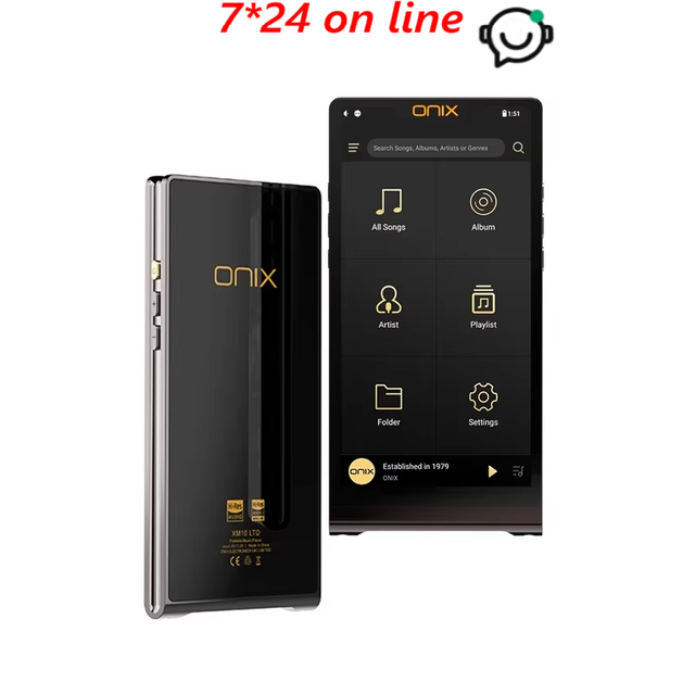 SHANLING ONIX Waltz XM10 Ltd Premium Hi-Fi Android Player Hi-Res Audio AK4499EX AK4191 PCM768 DSD1024 BT LDAC AptX HD