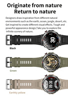 Reloj Inteligente MK68 con Pantalla AMOLED de 1.43 Pulgadas, para Deportes al Aire Libre, Monitoreo de Salud, Brújula, Llamadas Bluetooth