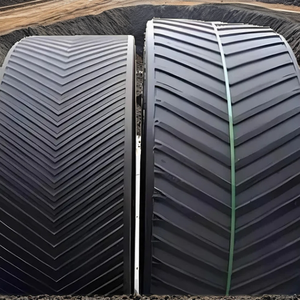 सामग्री हैंडलिंग के लिए हेरिंगबोन पैटर्न रबर कन्वेयर बेल्ट - Product Image 2