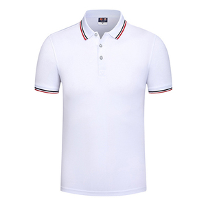 Logo de marque personnalisé, vente en gros, 40 fils, 180g, 100% Polyester, Original, vierge, <span class=keywords><strong>pas</strong></span> <span class=keywords><strong>cher</strong></span>, livraison directe, <span class=keywords><strong>Polo</strong></span> ample pour hommes - Product Image 3