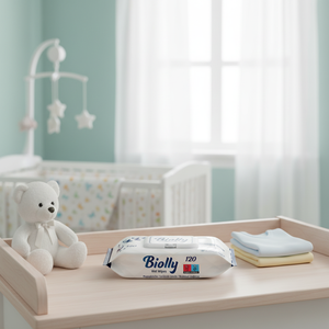 Biolly 120 toallitas húmedas - Cuidado con crema - Product Image 3
