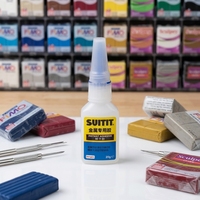 Adhésif cyanoacrylate instantané SG496, résistant à l'eau et à la chaleur, pour le collage du métal, du plastique, du caoutchouc et du verre