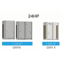 Fournisseur commercial de climatisation d'unités à courant alternatif de refroidissement de Gree Vrv Vrf 112hp 314kw GMVL-3145WM/A-X(P) climatiseur VRF
