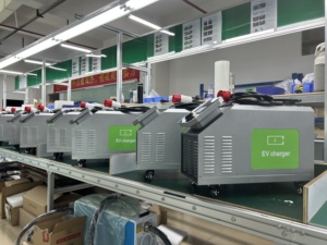 Station de recharge mobile 40 kW OEM ODM en gros, chargeur rapide DC GB/T CCS2 pour véhicules électriques sans batterie - Product Image 2