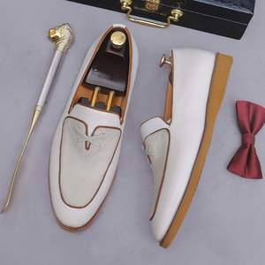 Three-Piece <b>Cap</b> <b>Toe</b> Lace-Up Waterproof Shoes Mens Smooth Cowhide Small Round <b>Toe</b> Formal Business Genuine Leather Handcrafted - Product Image 3