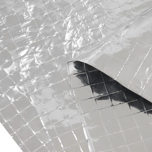 Papel de aluminio/plástico metalizado recubierto de Mylar PE/PP/PET <span class=keywords><strong>película</strong></span> reforzada con malla de fibra de vidrio como <span class=keywords><strong>película</strong></span> protectora reflectante - Product Image 1