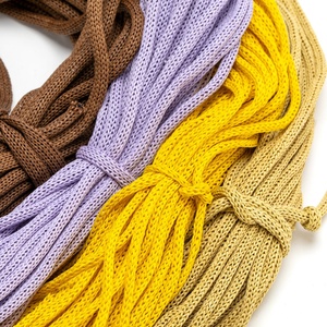 Dây Thừng Giấy Quà Tặng May Mặc Giày Dép Quần Áo Túi Kraft Tay Nắm Tay Cầm Dây Đan Móc Bện Dây Giấy - Product Image 6