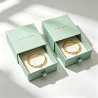 Boîtes cadeaux personnalisées en carton avec logo imprimé pour bijoux, colliers, bracelets et bagues