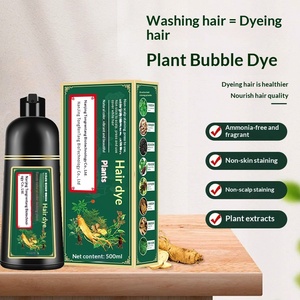 Shampoo <span class=keywords><strong>Colorante</strong></span> Permanente alle Erbe Nanjing Tongrentang - Copre i <span class=keywords><strong>Capelli</strong></span> Grigi, Sicuro <span class=keywords><strong>per</strong></span> Cuoio Capelluto e Naso, Senza Perossido - Product Image 1
