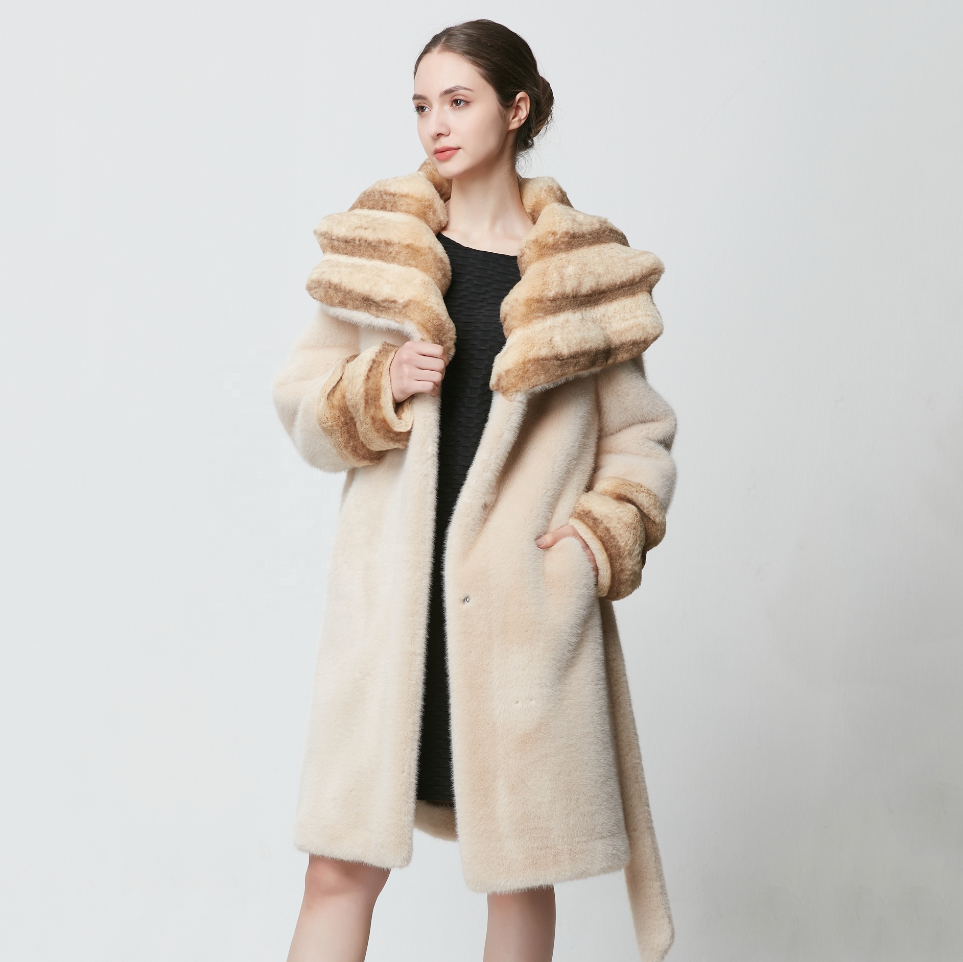 Custom-Label-Solid-Faux-Sable-