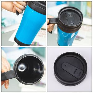 Custom Handle Cup Insulated 201 Stainless Steel Food-grade PP Inner Liner Outer <b>Box</b> Handle Cup for Advertising - Product Image 6