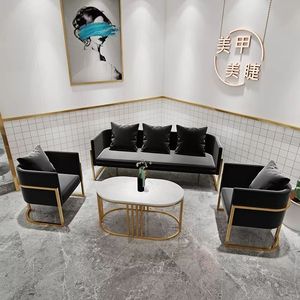 Sillas de espera de salón, sillas modernas para sala de espera, sofás para sala de estar - Product Image 3