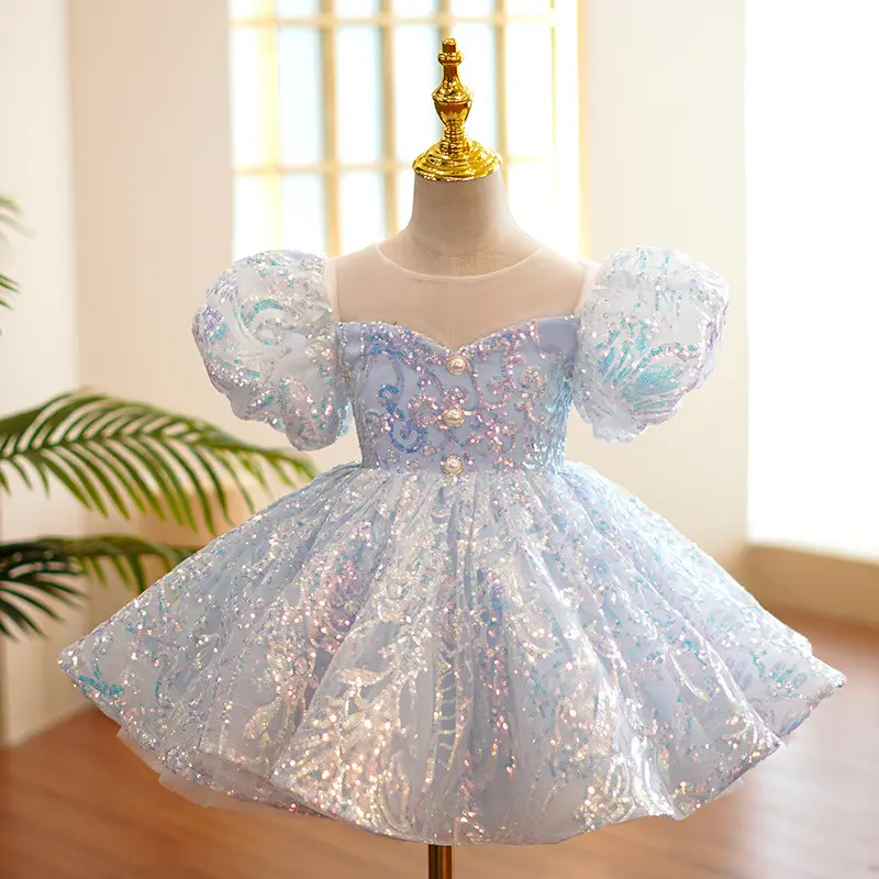2023 Kinder Mädchen Kleid für Mädchen Prom Prinzessin Kleid Kinder Baby Geschenke Kleinkind Party Kleidung Phantasie Teenager Kleidung
