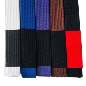 Cinturón de Jiu Jitsu de Alta Calidad, Cinturón de Artes Marciales de Algodón, Logotipo Personalizado, Fabricante Mayorista para Academias y Equipos - Product Image 3