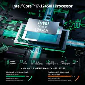 Mini PC para Juegos CYX <span class=keywords><strong>Intel</strong></span> Core Ultra 7 125H de 14 Núcleos, Gráficos <span class=keywords><strong>Intel</strong></span>, Mini PC con IA - Product Image 3